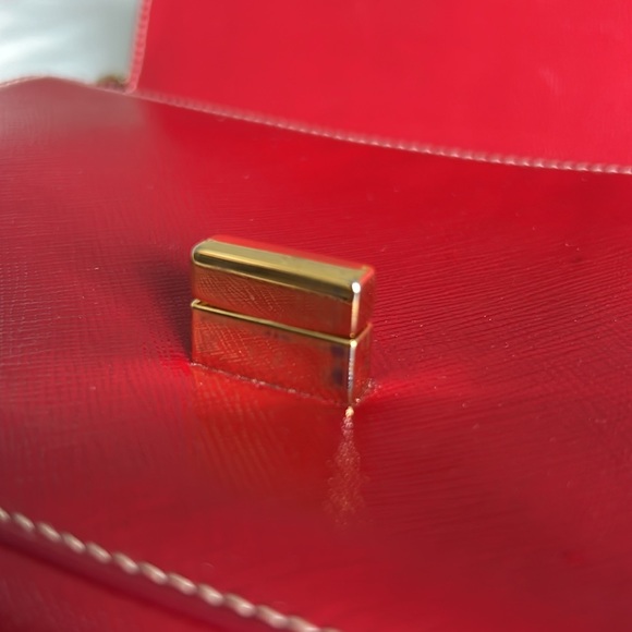 Prada Saffiano Leather Two Way Flap Bag - Picture 8 of 10